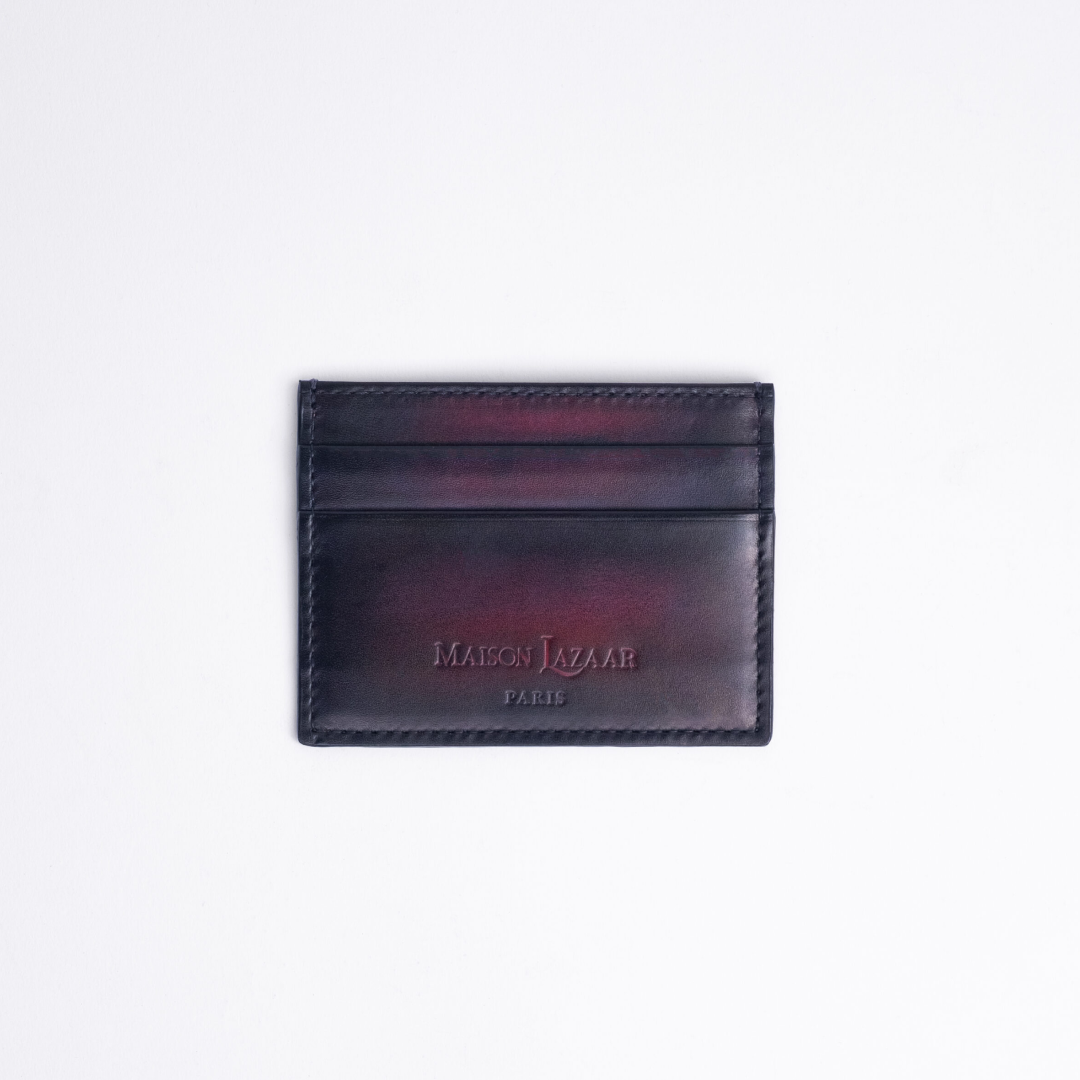 Creditcard cuir lisse