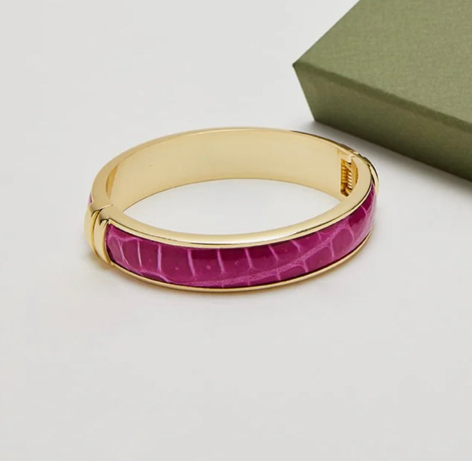 Bracelet en crocodile