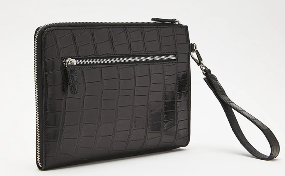 Pochette Alligator Le Louisiane Avec Lanière