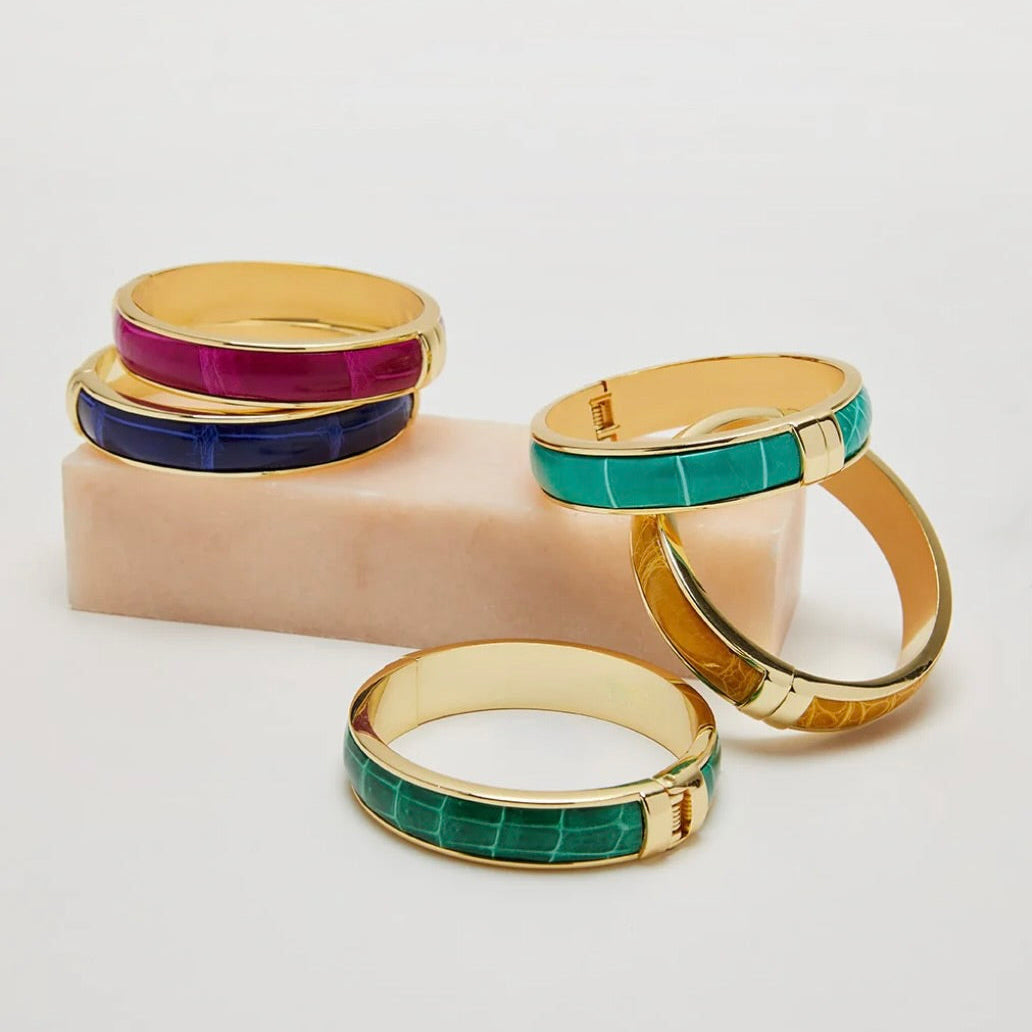 Bracelet en crocodile