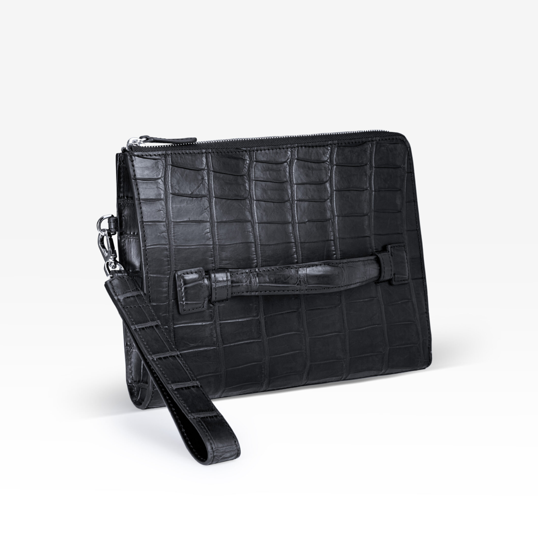 Pochette Alligator Le Louisiane Avec Lanière