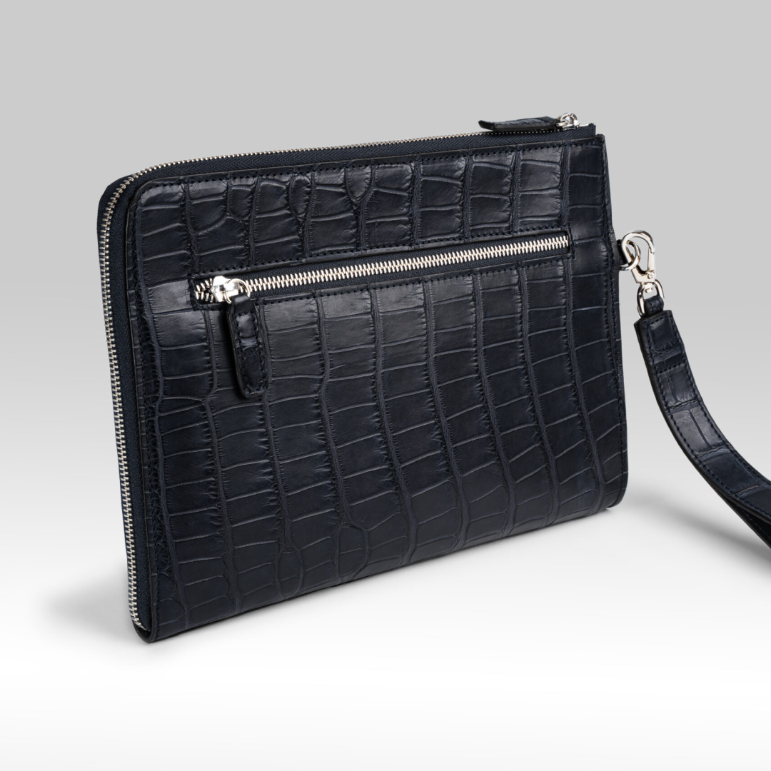 Pochette Alligator Le Louisiane Avec Lanière