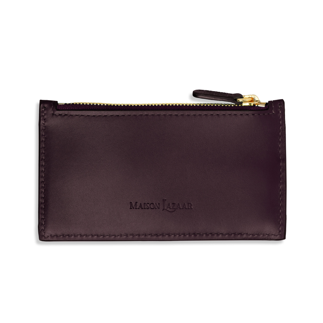 Porte cartes zip alligator