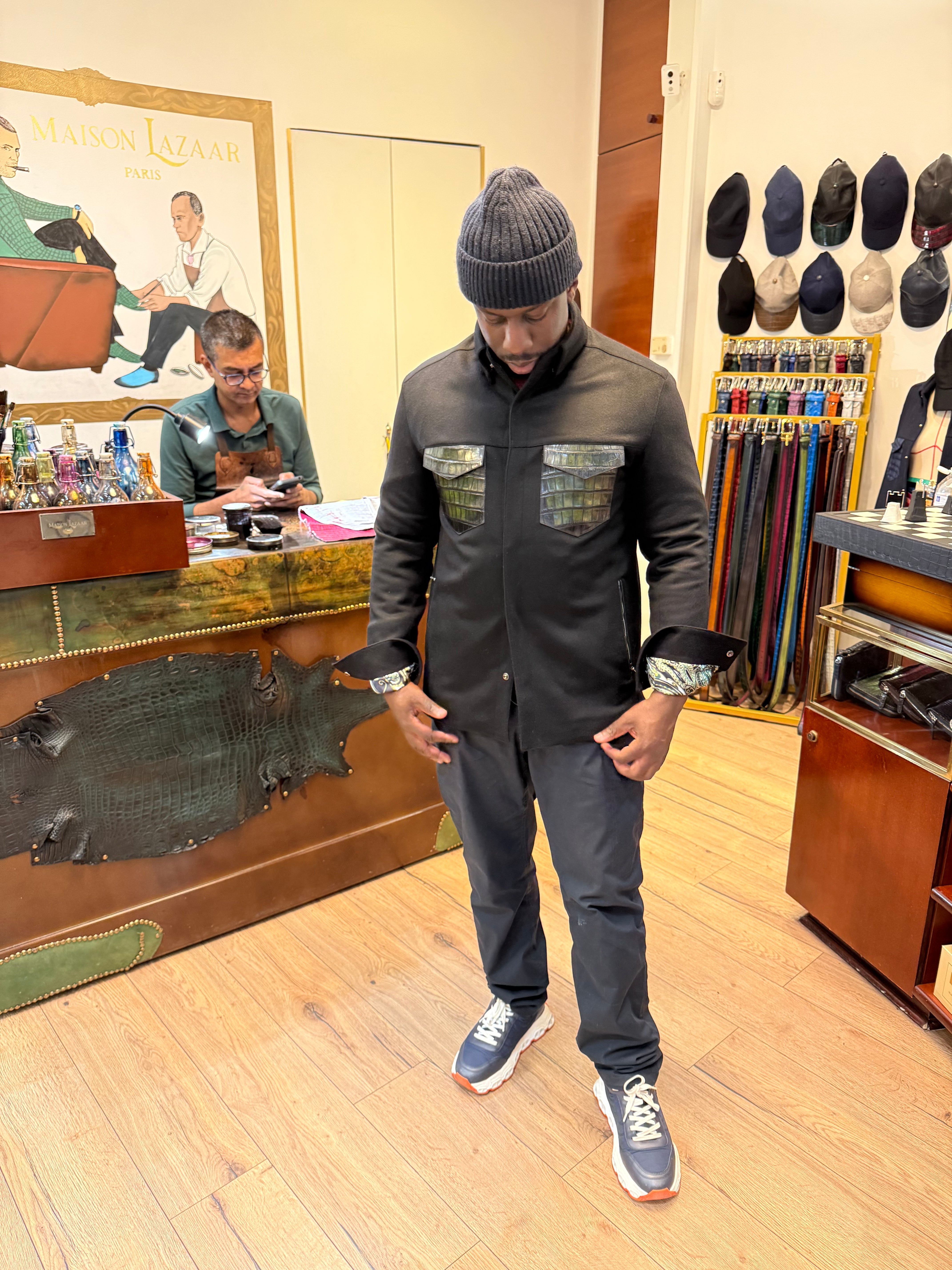 Surchemise cachemire