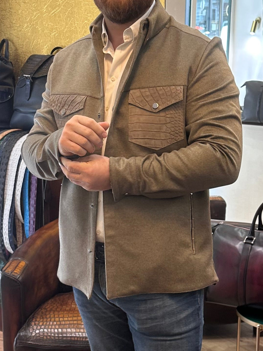 Surchemise cachemire