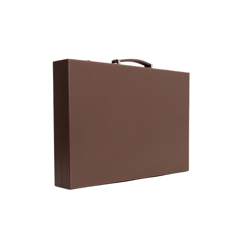 Backgammon cuir