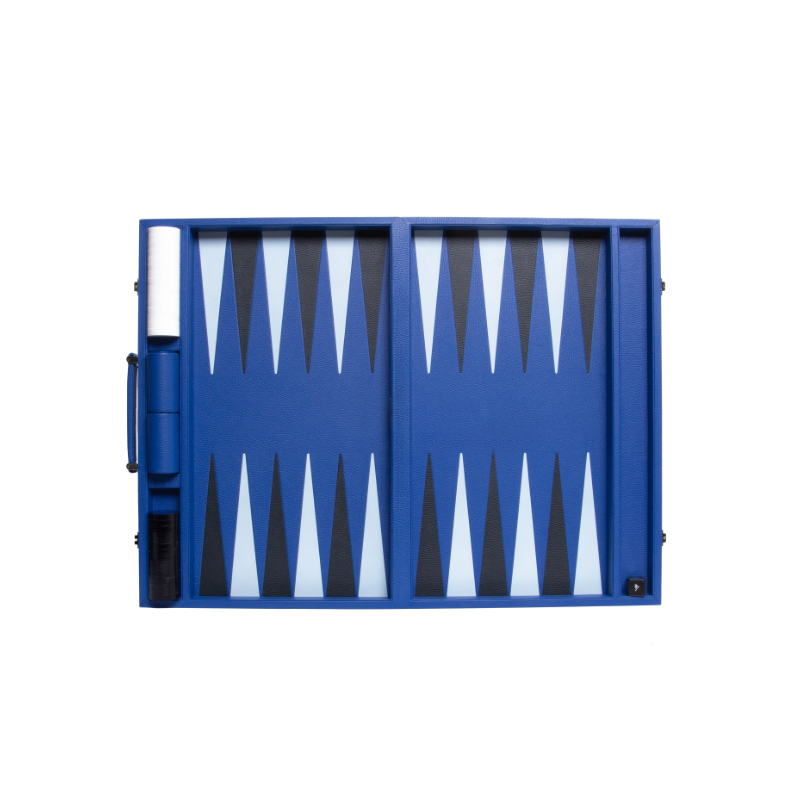 Backgammon cuir