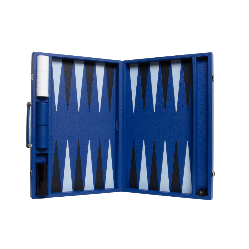 Backgammon cuir