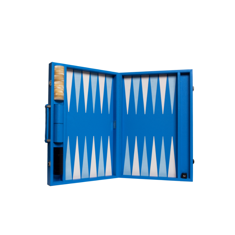 Backgammon cuir