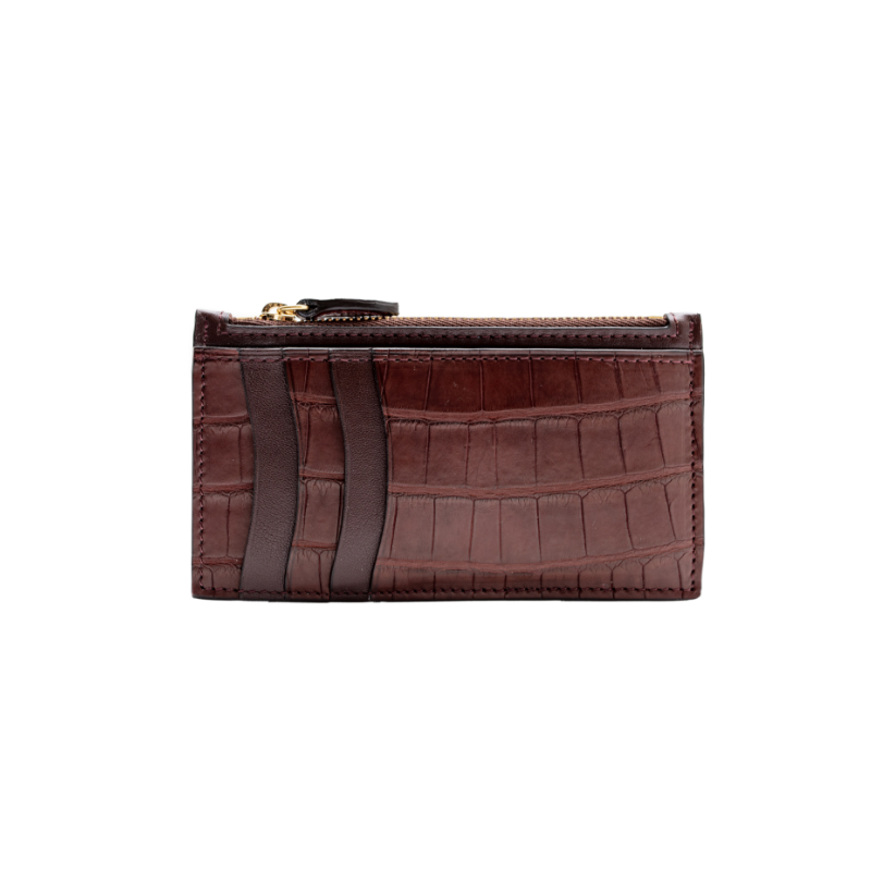 Porte Cartes Zip Alligator